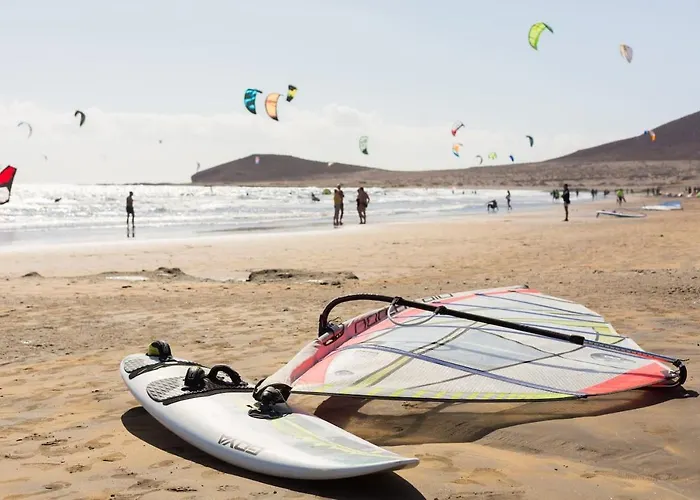 En Playa De La Tejita, El Medano *